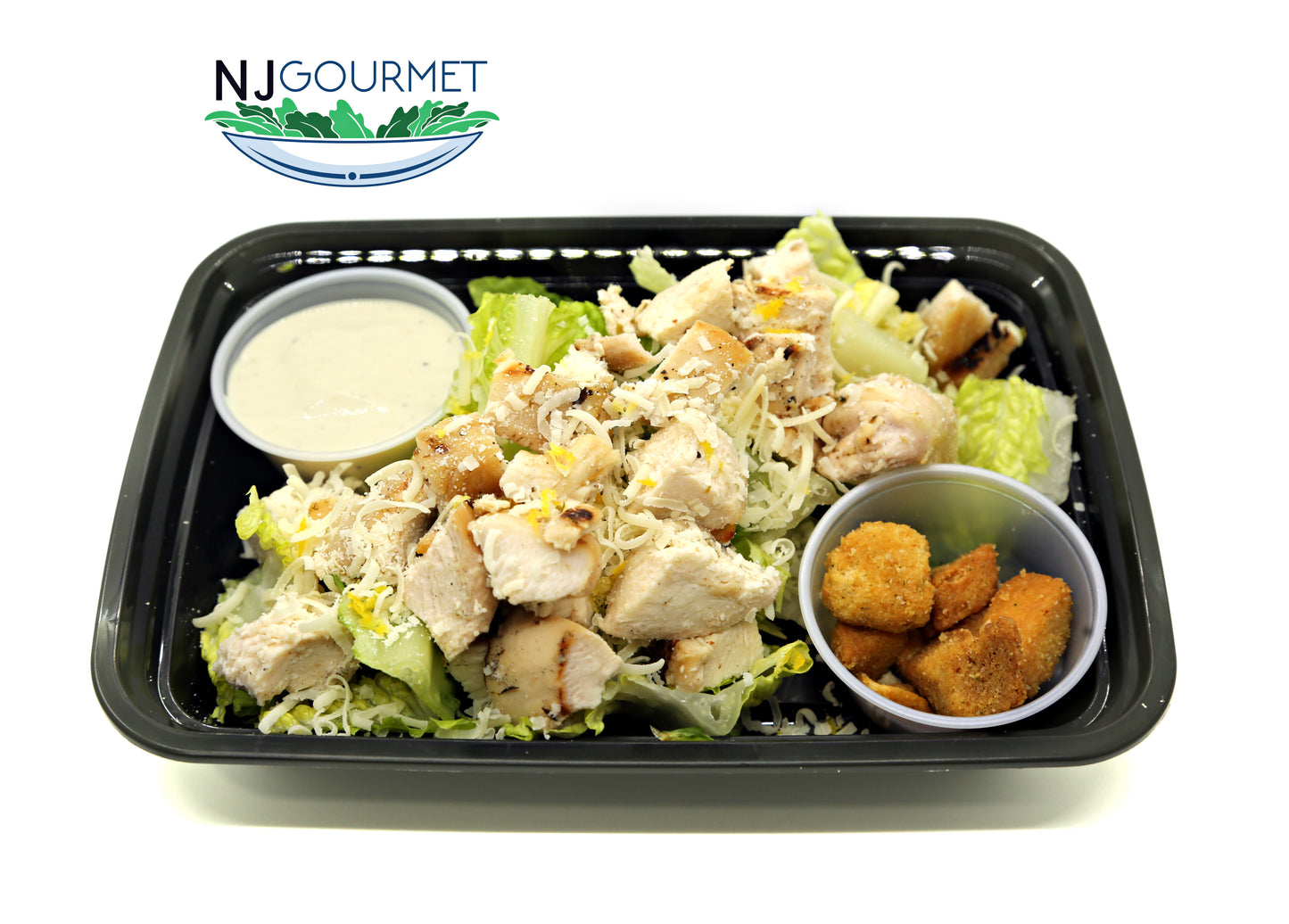 CHICKEN CAESAR SALAD - NJ Gourmet Meal Prep