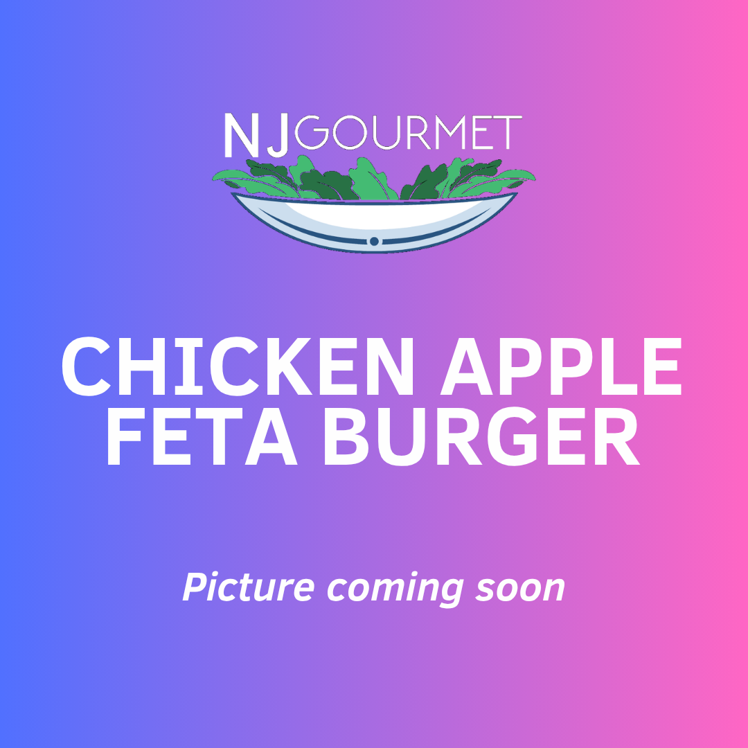CHICKEN APPLE FETA BURGER