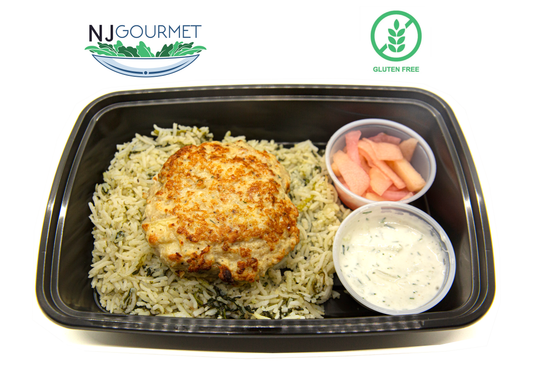 CHICKEN APPLE FETA BURGER - NJ Gourmet Meal Prep