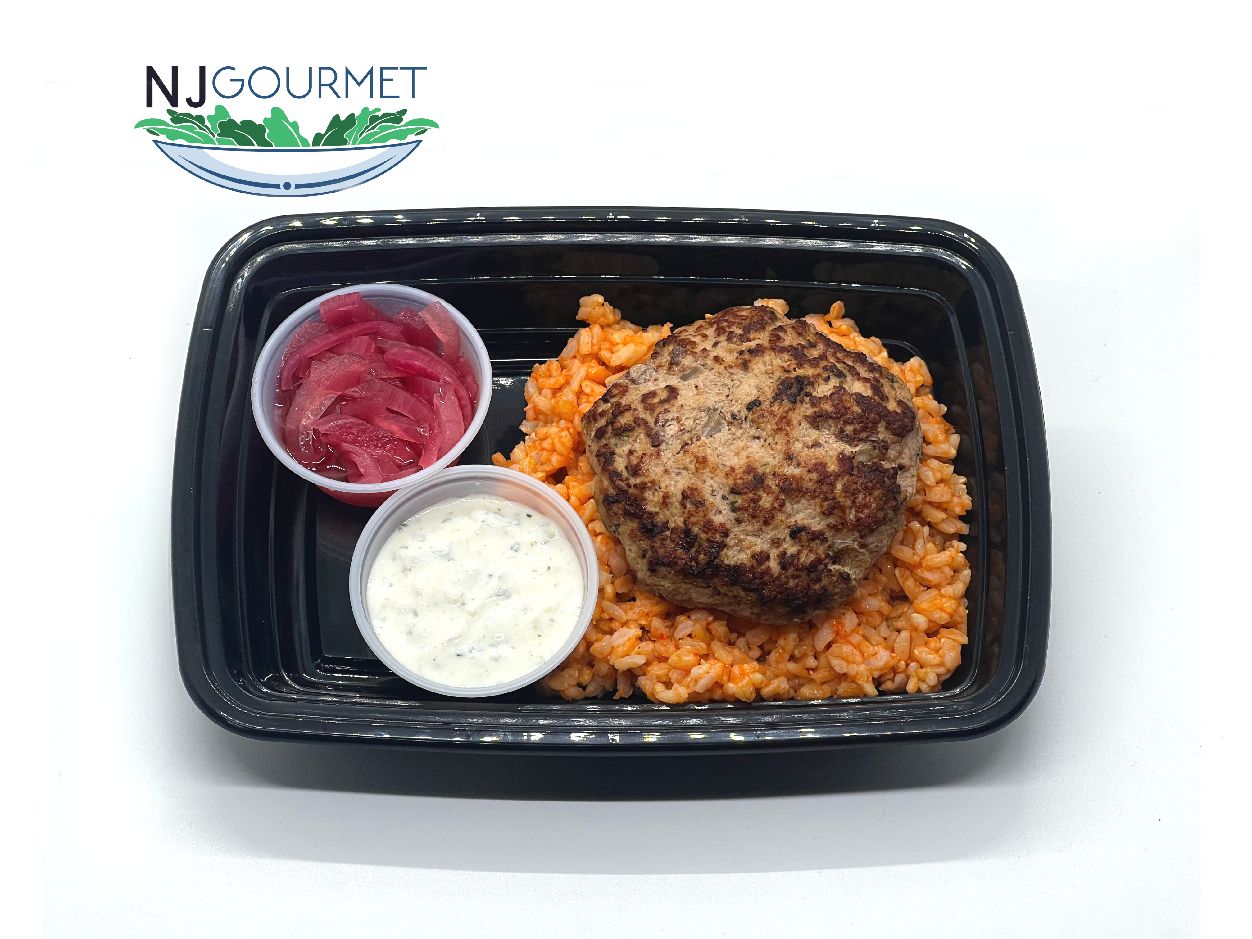 GREEK TURKEY BURGER - NJ Gourmet Meal Prep