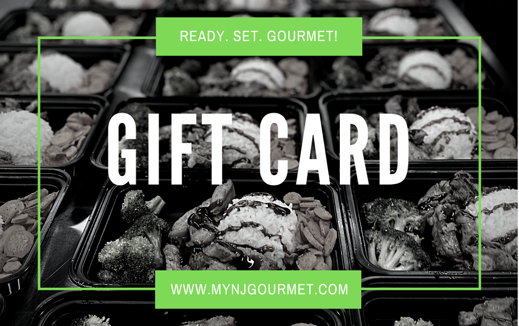 GIFT CARD - NJ Gourmet Meal Prep